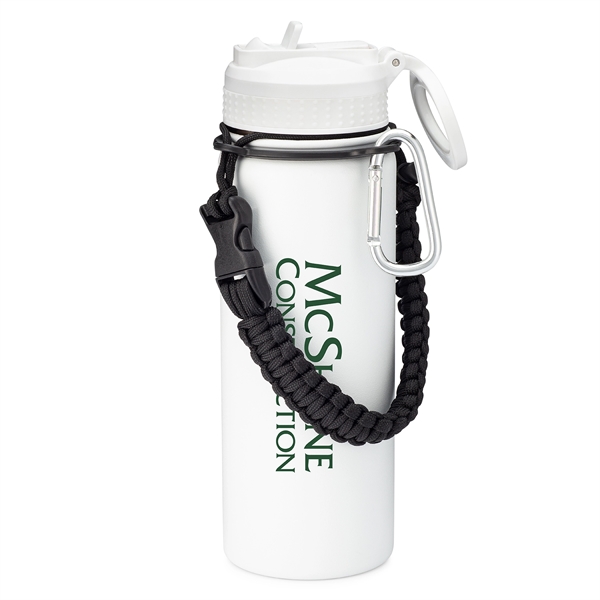 18 oz. Paracord Stainless Steel Vacuum Bottle... from ASI 39820 Opusline (Benmex) / Opus Line