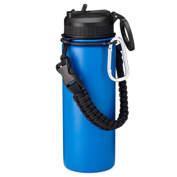 18 oz. Paracord Stainless Steel Vacuum Bottle... from ASI 39820 Opusline (Benmex) / Opus Line