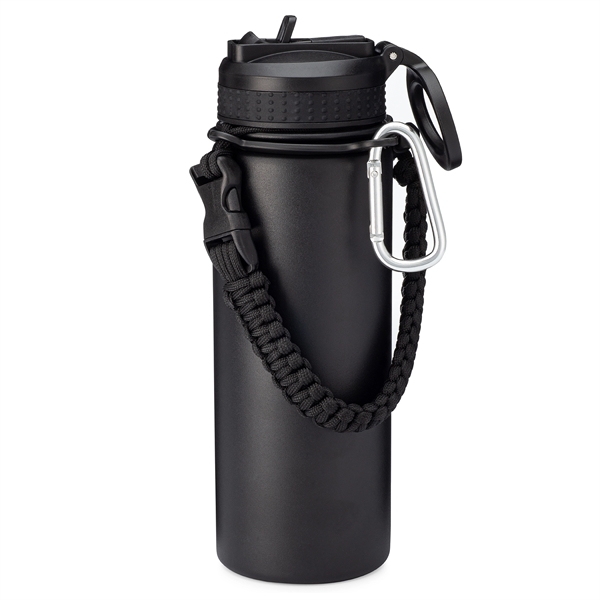 18 oz. Paracord Stainless Steel Vacuum Bottle... from ASI 39820 Opusline (Benmex) / Opus Line