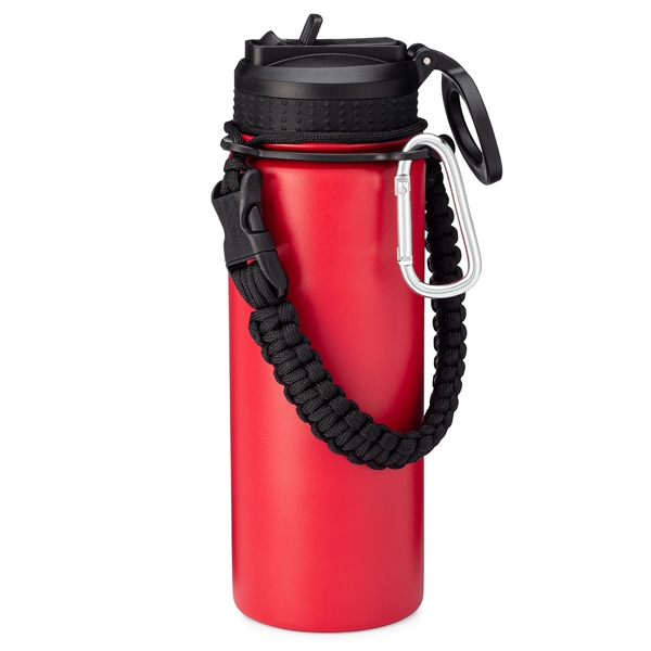 18 oz. Paracord Stainless Steel Vacuum Bottle... from ASI 39820 Opusline (Benmex) / Opus Line