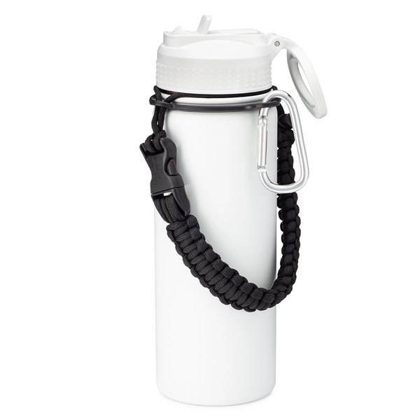 18 oz. Paracord Stainless Steel Vacuum Bottle... from ASI 39820 Opusline (Benmex) / Opus Line
