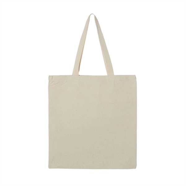 12 oz. 100% cotton canvas tote bag / shopping bag with... from ASI 41511 Brainchild USA Inc / BrainChild Gift Club