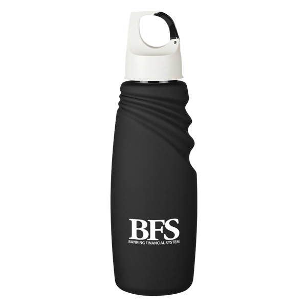 Optimized Summary Sports bottle with a matte finish and a carabiner... from ASI 61125 Hit Promotional Products / Hit®