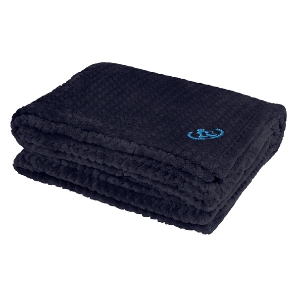 Cozy plush blanket made of 100% polyester and measuring 60" x... from ASI 61125 Hit Promotional Products / Hit®