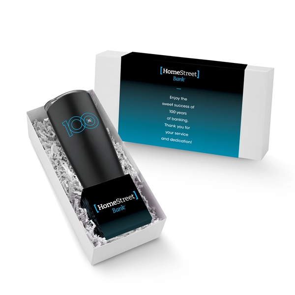 Cocoa Time Gift Set with a 20 oz. Straight Tumbler and... from ASI 71685 Midnite Snax® / Promo Revolution