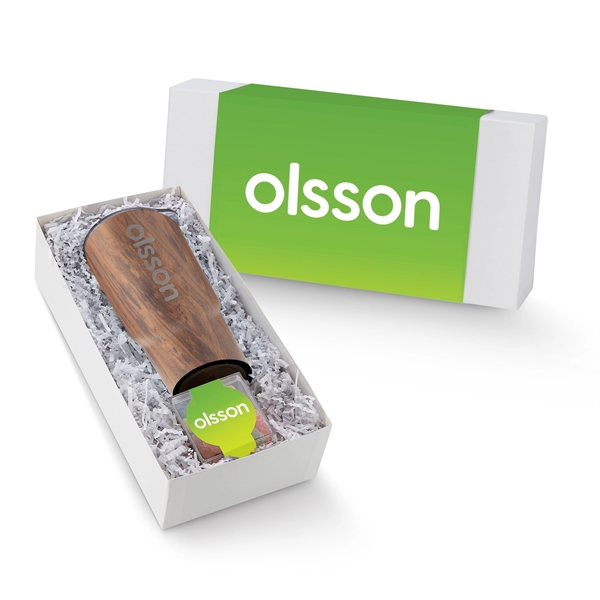 20 oz. stainless steel dual wall, vacuum insulated tumbler with 3.6... from ASI 71685 Midnite Snax® / Promo Revolution