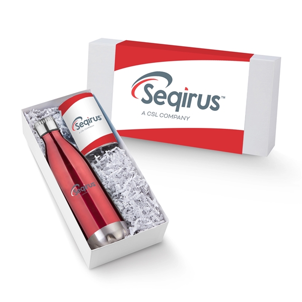 17 oz. Vacuum Sealed Water Bottle paired with a tube of... from ASI 71685 Midnite Snax® / Promo Revolution