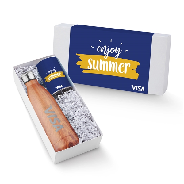 17 oz. Vacuum Sealed Water Bottle paired with a tube of... from ASI 71685 Midnite Snax® / Promo Revolution