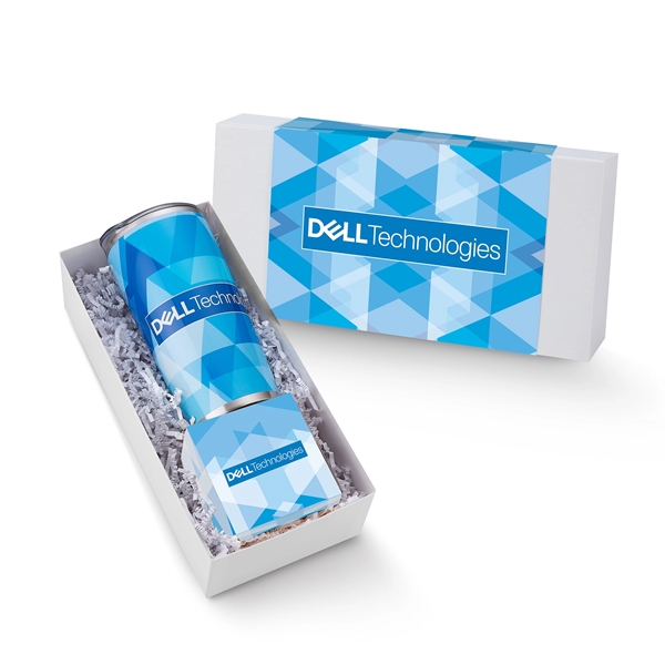 Cocoa Time Gift Set with a 20 oz. Straight Tumbler and... from ASI 71685 Midnite Snax® / Promo Revolution