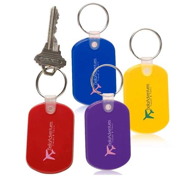 Tag Soft Plastic Keychains.... from ASI 39552 BEL Promo