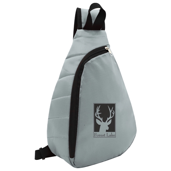 Puffy sling backpack for storing essential items as you go about... from ASI 61125 Hit Promotional Products / Hit®