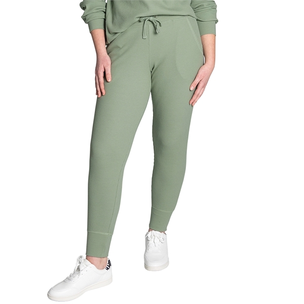 Our Women's Waffle Joggers combine a relaxed, adjustable fit with supremely... from ASI 44620 Charles River Apparel
