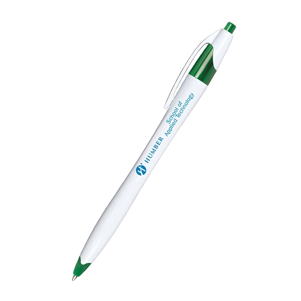 Click-action ballpoint pen with a one-color, one-location imprint.... from ASI 62660 Innovation Line