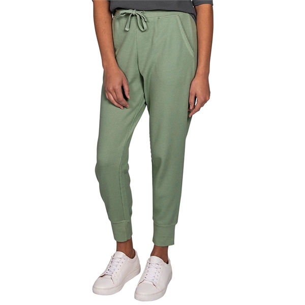 Our Women's Waffle Joggers combine a relaxed, adjustable fit with supremely... from ASI 44620 Charles River Apparel