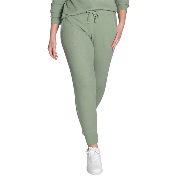 Our Women's Waffle Joggers combine a relaxed, adjustable fit with supremely... from ASI 44620 Charles River Apparel