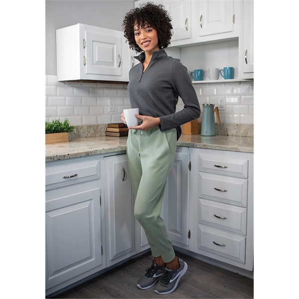 Our Women's Waffle Joggers combine a relaxed, adjustable fit with supremely... from ASI 44620 Charles River Apparel