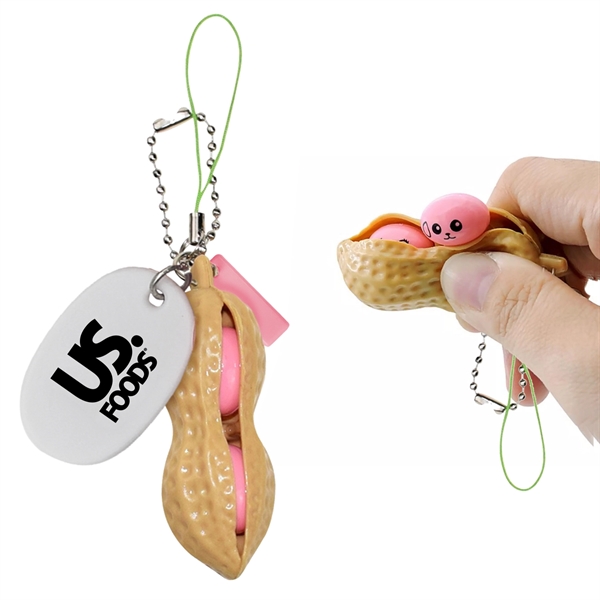 Peanut Fidget Keychain... from ASI 52710 Lincoln Line