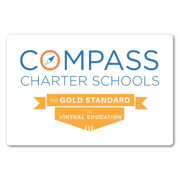 4" x 6" rectangular shaped label with removable adhesive backing and... from ASI 68507 The Magnet Group / Magnet LLC™