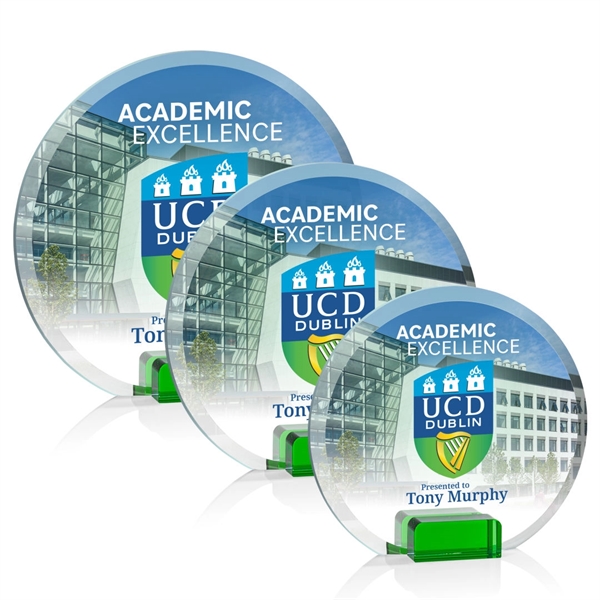 Bowie VividPrint™ Award - Green... from ASI 84592 St Regis Group / St Regis