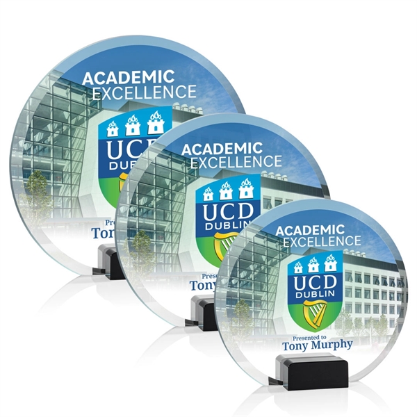 Bowie VividPrint™ Award - Black... from ASI 84592 St Regis Group / St Regis