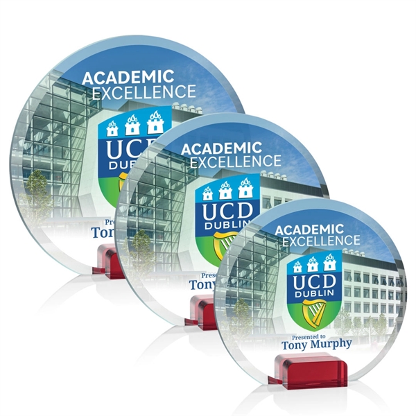 Bowie VividPrint™ Award - Red... from ASI 84592 St Regis Group / St Regis