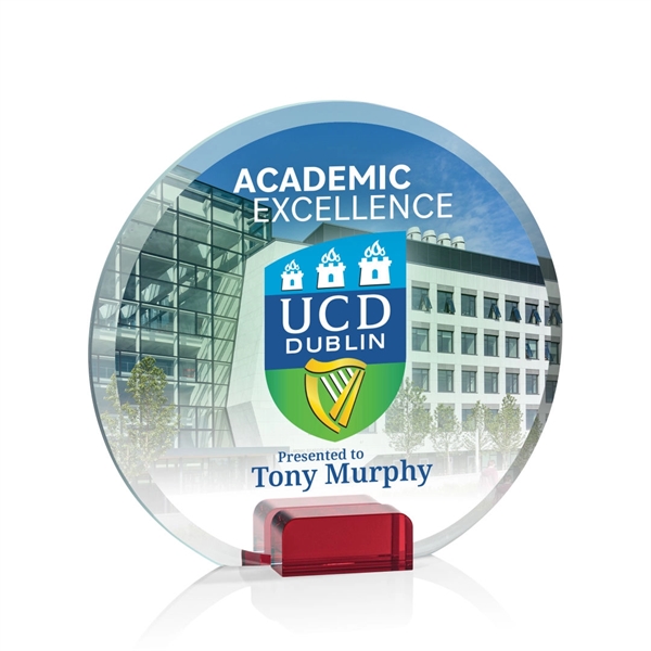 Bowie VividPrint™ Award - Red... from ASI 84592 St Regis Group / St Regis