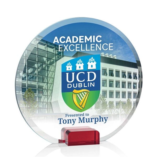 Bowie VividPrint™ Award - Red... from ASI 84592 St Regis Group / St Regis