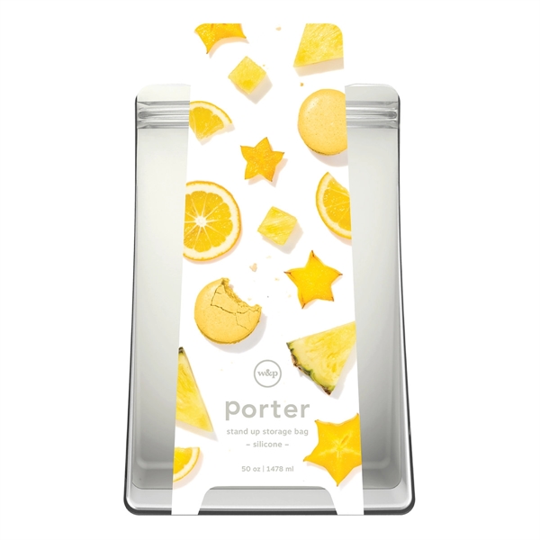 This 50 ounce reusable Stand-Up Porter Bag is a useful addition... from ASI 56070 Gemline / Gemline®