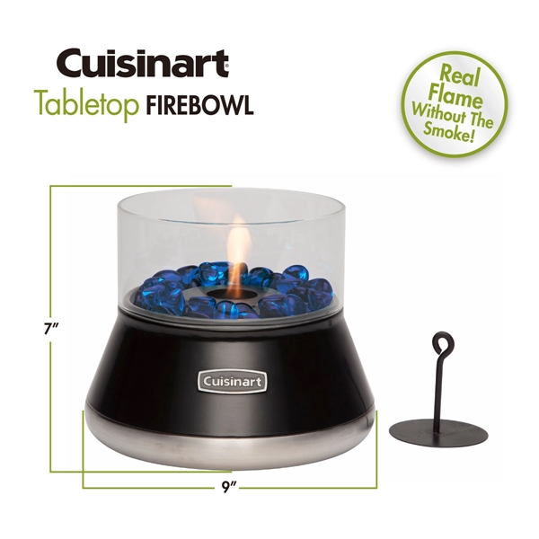 The Cuisinart Petite Tabletop Fire Pit creates a beautiful ambiance and... from ASI 56070 Gemline / Gemline®
