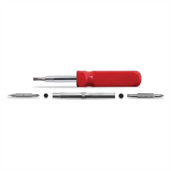 6-in-1 Heavy duty screwdriver, includes two dual-ended bits.... from ASI 34040 Alexander Mfg Co
