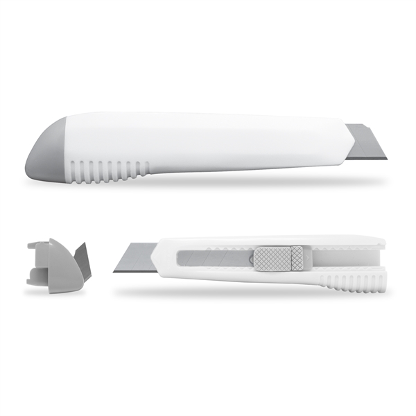 Large Snap Blade Cutter. Removable slotted top safely breaks blade, locking... from ASI 34040 Alexander Mfg Co