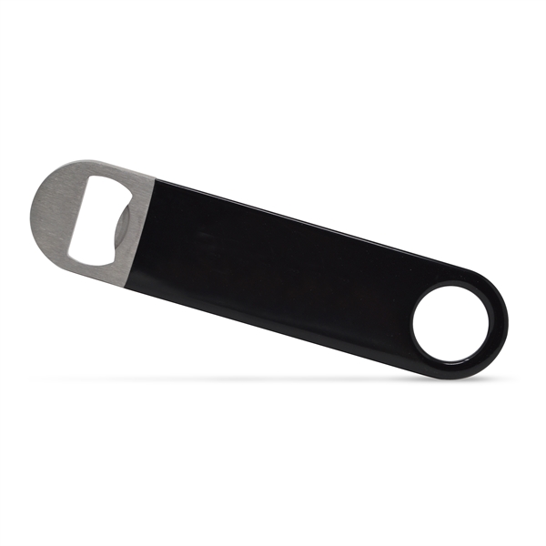 Professional 5 inch stainless steel flat pocket bottle opener. Available coated... from ASI 34040 Alexander Mfg Co