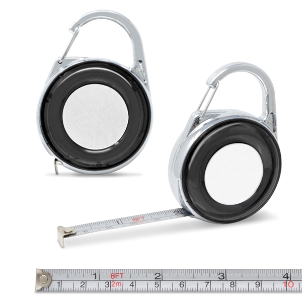 Metal tape measure. Inch and centimeter markings, plastic body.... from ASI 34040 Alexander Mfg Co