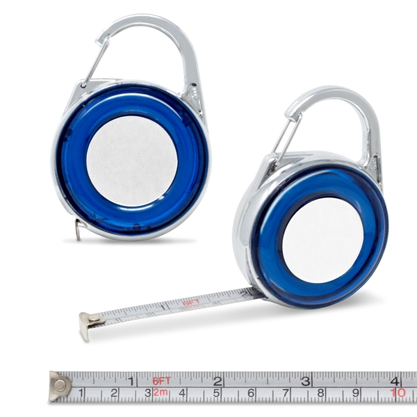 Metal tape measure. Inch and centimeter markings, plastic body.... from ASI 34040 Alexander Mfg Co