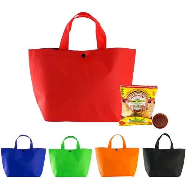 Chips & Salsa Snap Tote... from ASI 30208 A P Specialties / AP Specialties