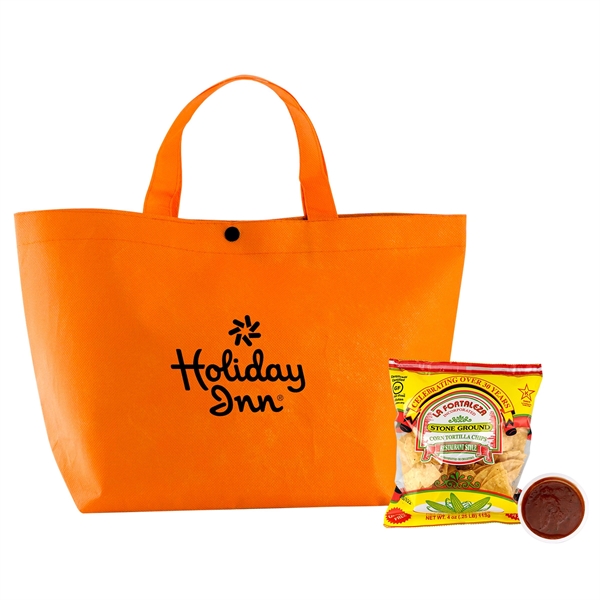 Chips & Salsa Snap Tote... from ASI 30208 A P Specialties / AP Specialties