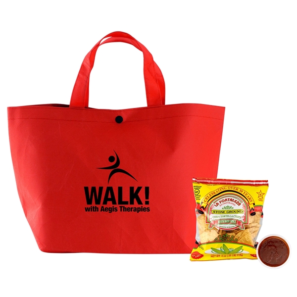 Chips & Salsa Snap Tote... from ASI 30208 A P Specialties / AP Specialties