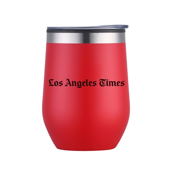 12 oz stainless steel, vacuum sealed wine goblet... from ASI 68190 Lungsal / Lungsal