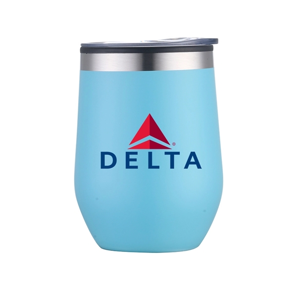 12 oz stainless steel, vacuum sealed wine goblet... from ASI 68190 Lungsal / Lungsal