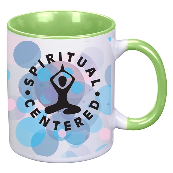 11 oz. mug with dye blast full-color imprint.... from ASI 61125 Hit Promotional Products / Hit®