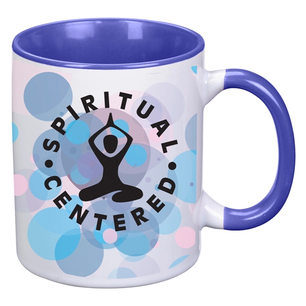 11 oz. mug with dye blast full-color imprint.... from ASI 61125 Hit Promotional Products / Hit®
