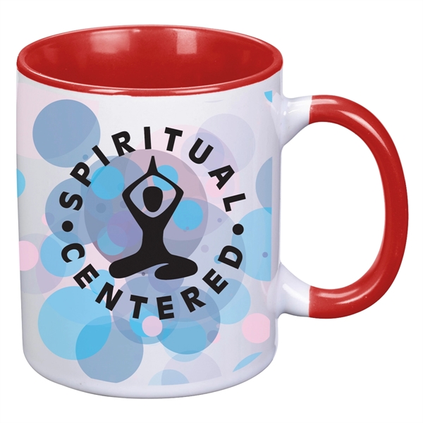 11 oz. mug with dye blast full-color imprint.... from ASI 61125 Hit Promotional Products / Hit®
