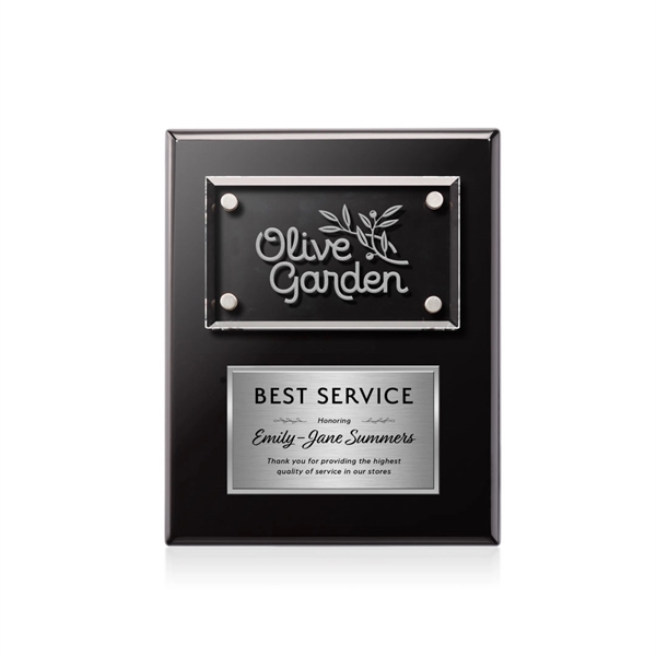 Gossamer Plaque - Black/Silver... from ASI 84592 St Regis Group / St Regis