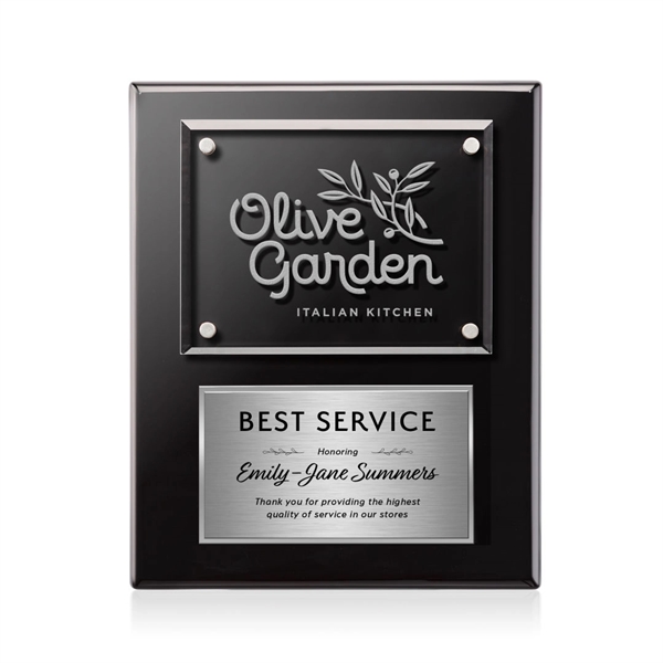 Gossamer Plaque - Black/Silver... from ASI 84592 St Regis Group / St Regis