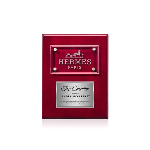 Gossamer Plaque - Rosewood/Silver... from ASI 84592 St Regis Group / St Regis