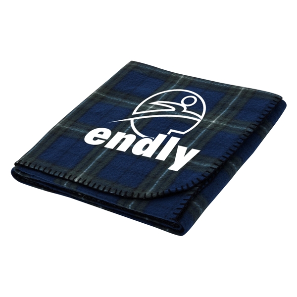 Fraser fleece blanket for decoration and getting cozy underneath for comfort.... from ASI 61125 Hit Promotional Products / Hit®