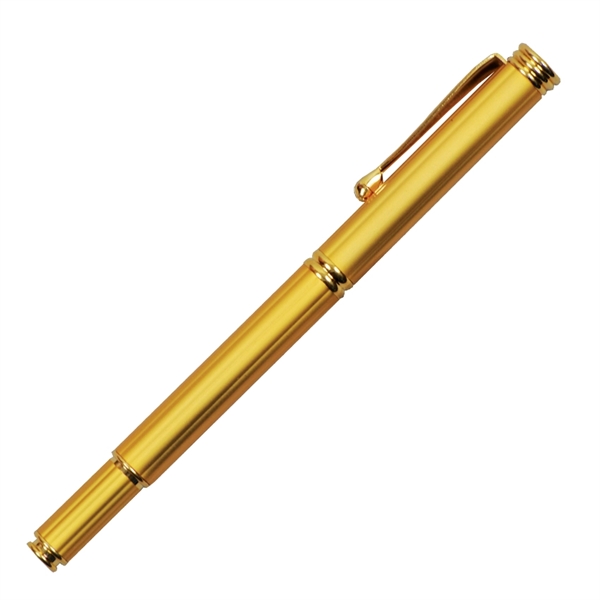 Cap-off brass rollerball with marble color coating... from ASI 68190 Lungsal / Lungsal