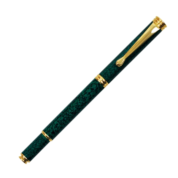Cap-off brass rollerball with marble color coating... from ASI 68190 Lungsal / Lungsal