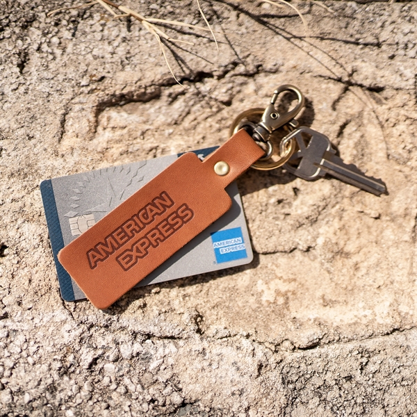 100% genuine leather simple keychain with multiple closure options.  Get... from ASI 75126 Oowee Products / OOWEE PRODUCTS