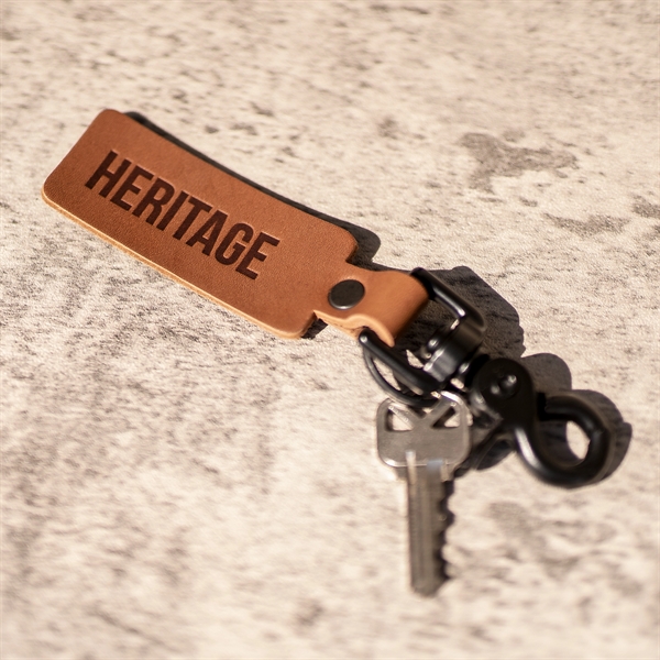 100% genuine leather simple keychain with multiple closure options.  Get... from ASI 75126 Oowee Products / OOWEE PRODUCTS